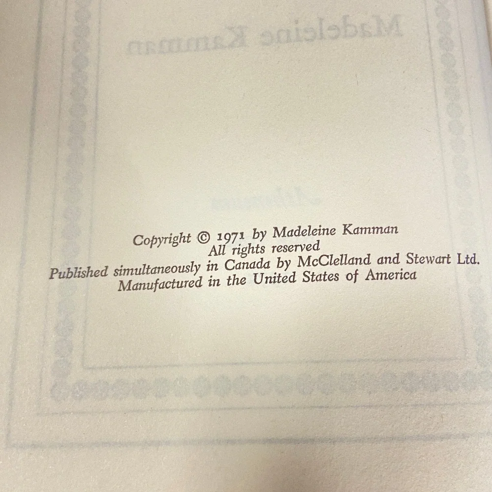 The Making of a Cook Madeleine Kamman 1971 Hardcover Vintage Cookbook Atheneum
